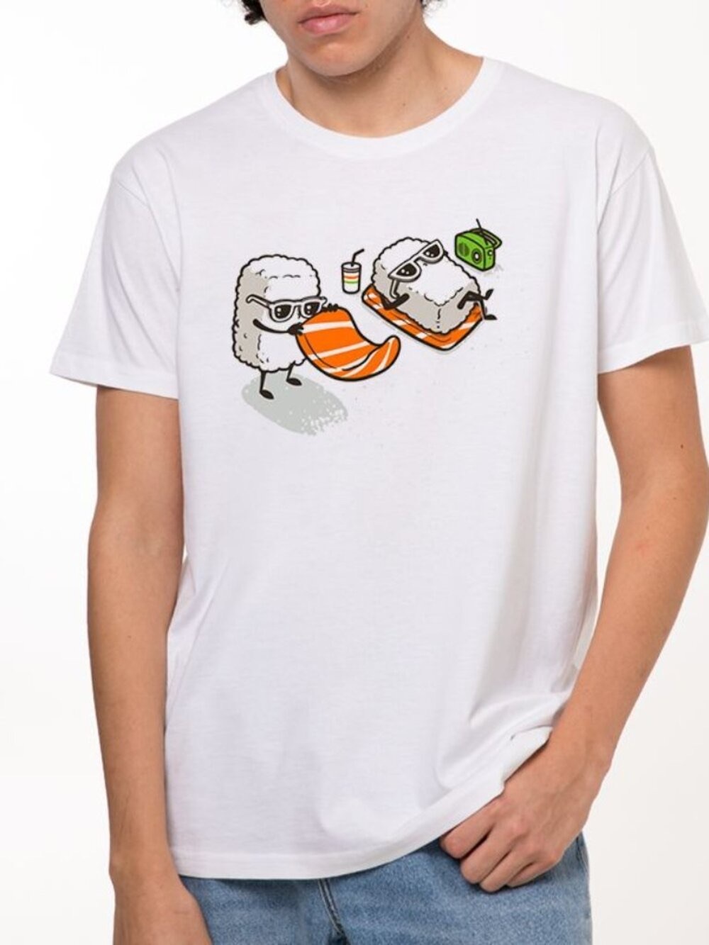 Sushi Screen Print Kids Tee